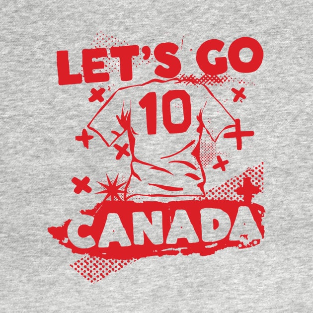 Vintage Canadian Soccer // Retro Grunge Canada Soccer by SLAG_Creative